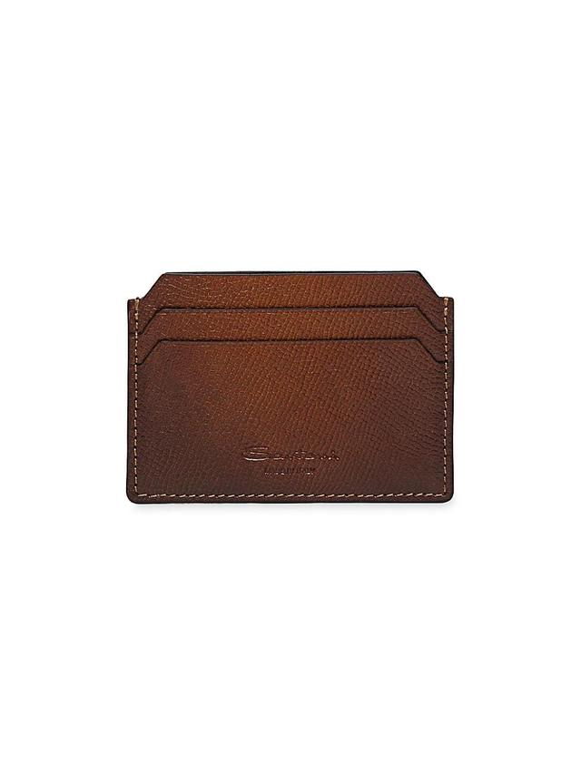 Mens Leather Velatura Cardholder Product Image