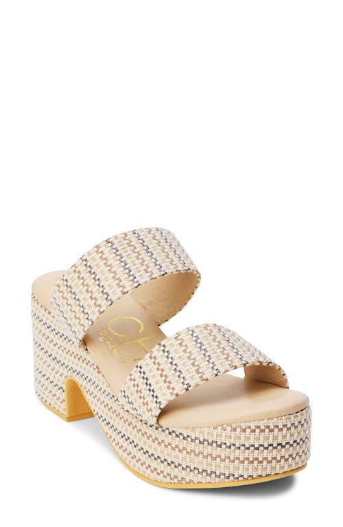 Coconuts by Matisse Ocean Ave Espadrille Platform Slide Sandal Product Image