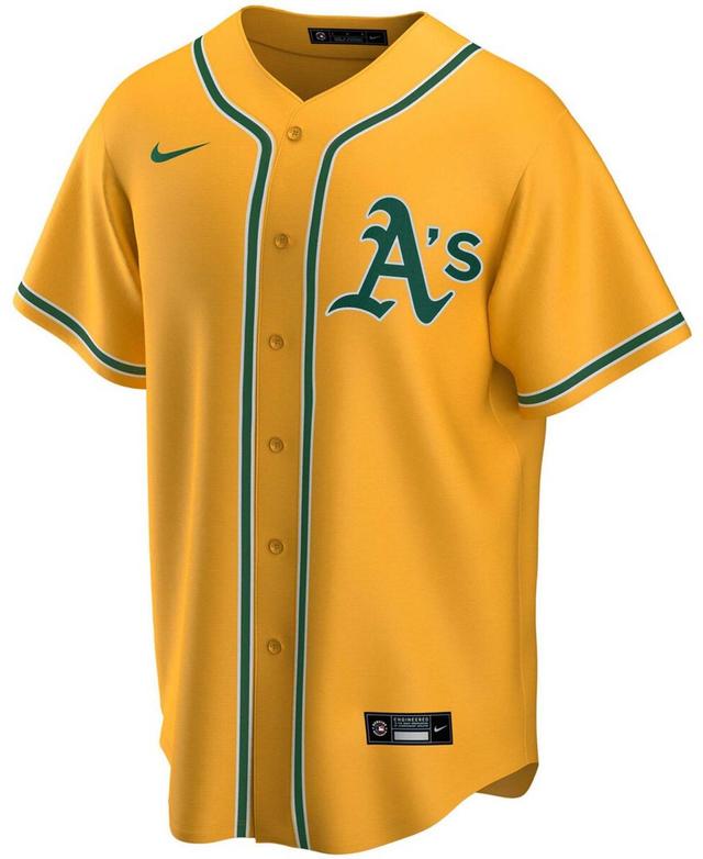 Mens Nike Oakland Athletics Alternate Replica Team Jersey Product Image