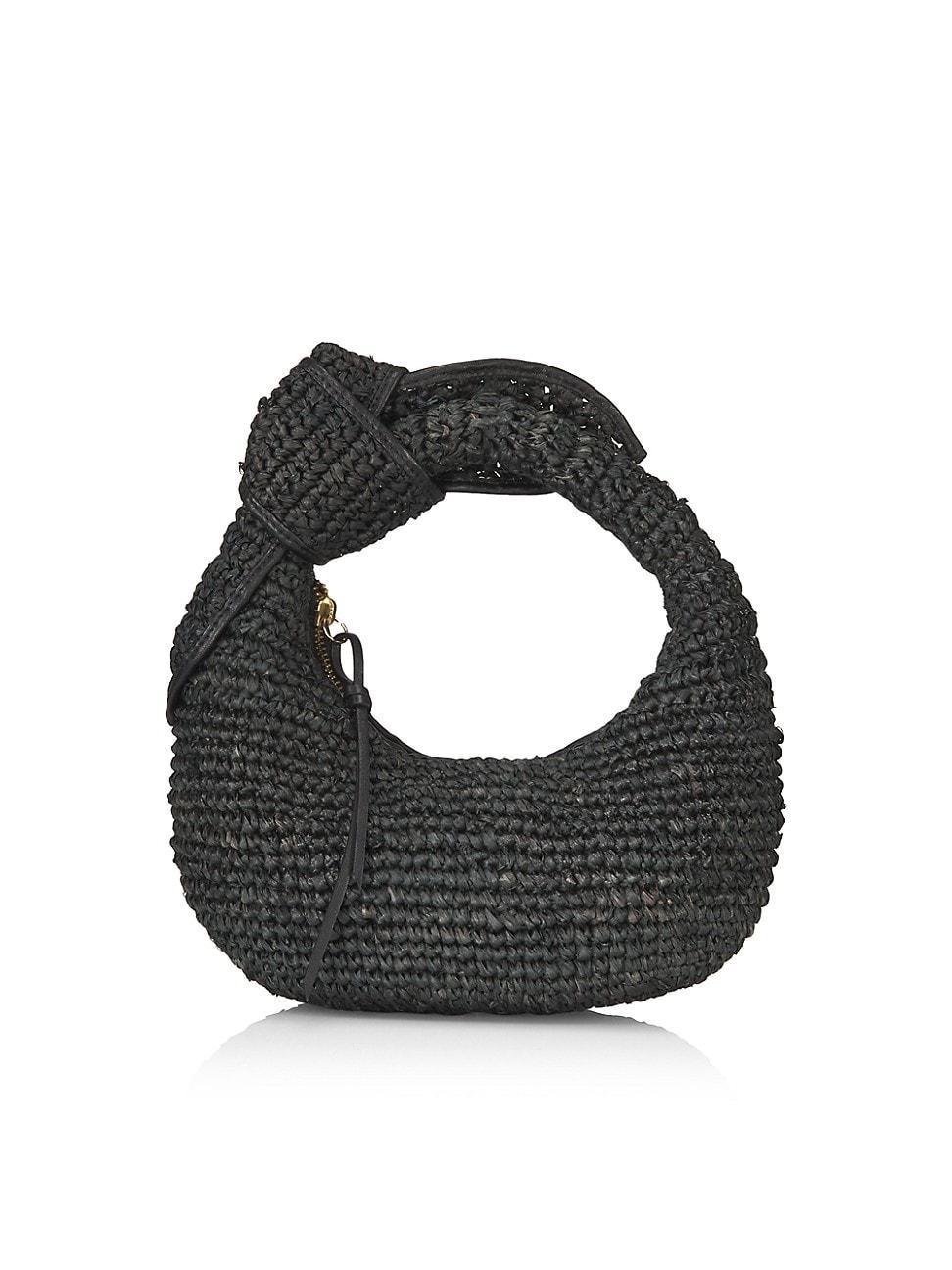 Womens Josie Raffia Knot Bag Product Image