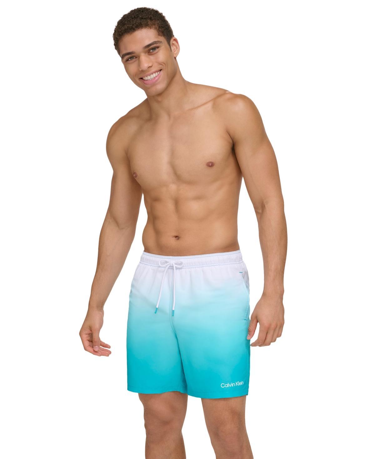 Calvin Klein Mens Sky Gradient 7 Volley Swim Trunks Product Image