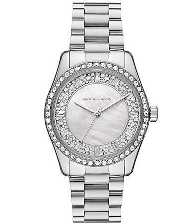 Womens Lexington Stainless Steel & Crystals Three-Hand Watch Product Image