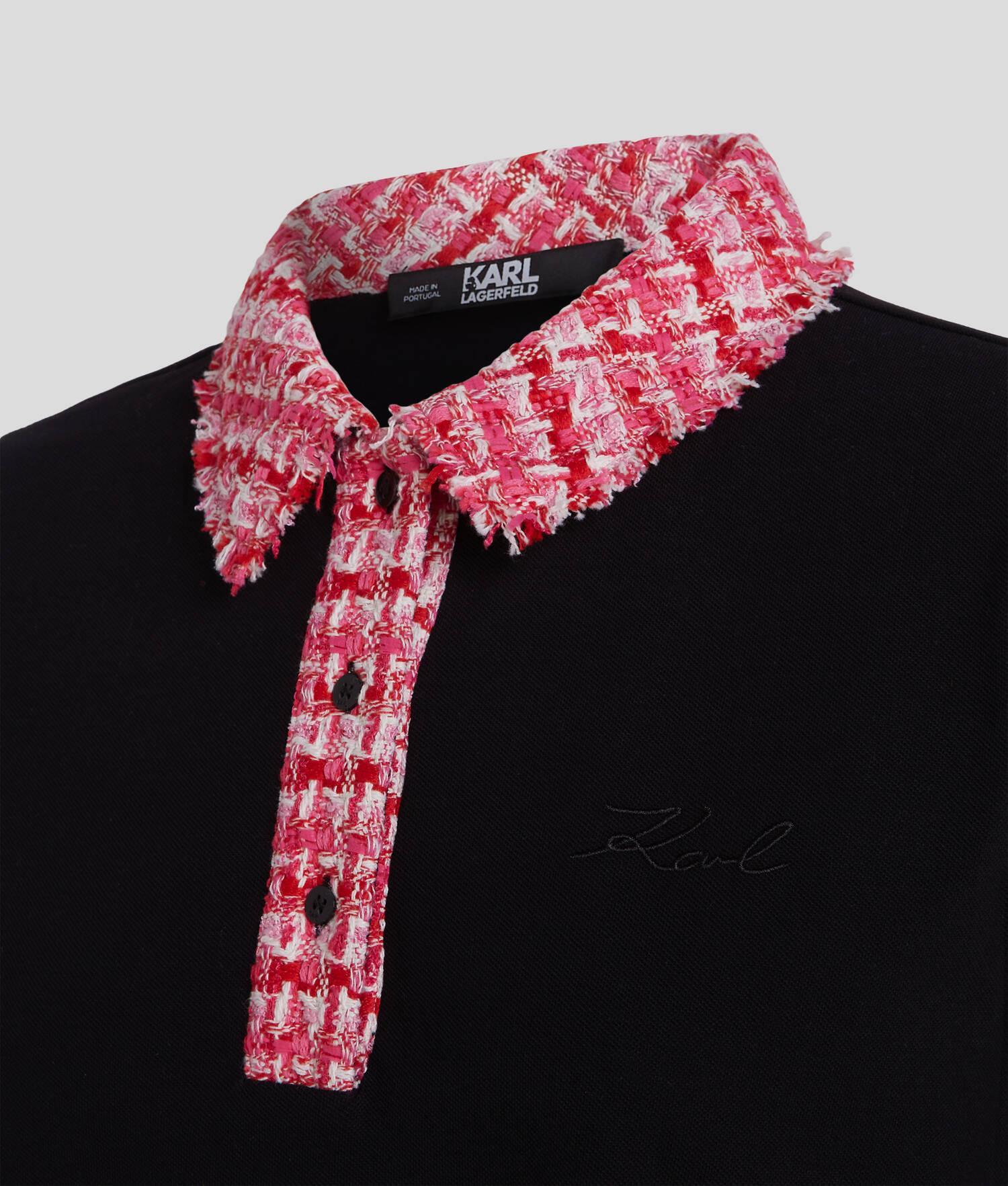 BOUCLÉ POLO SHIRT Product Image