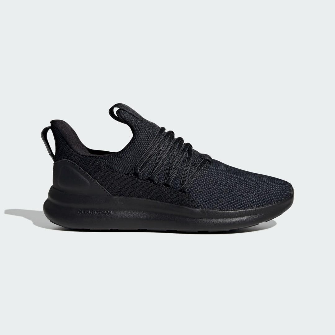 adidas Lite Racer Adapt 7.0 Wide Shoes Core Black 8 Mens Product Image