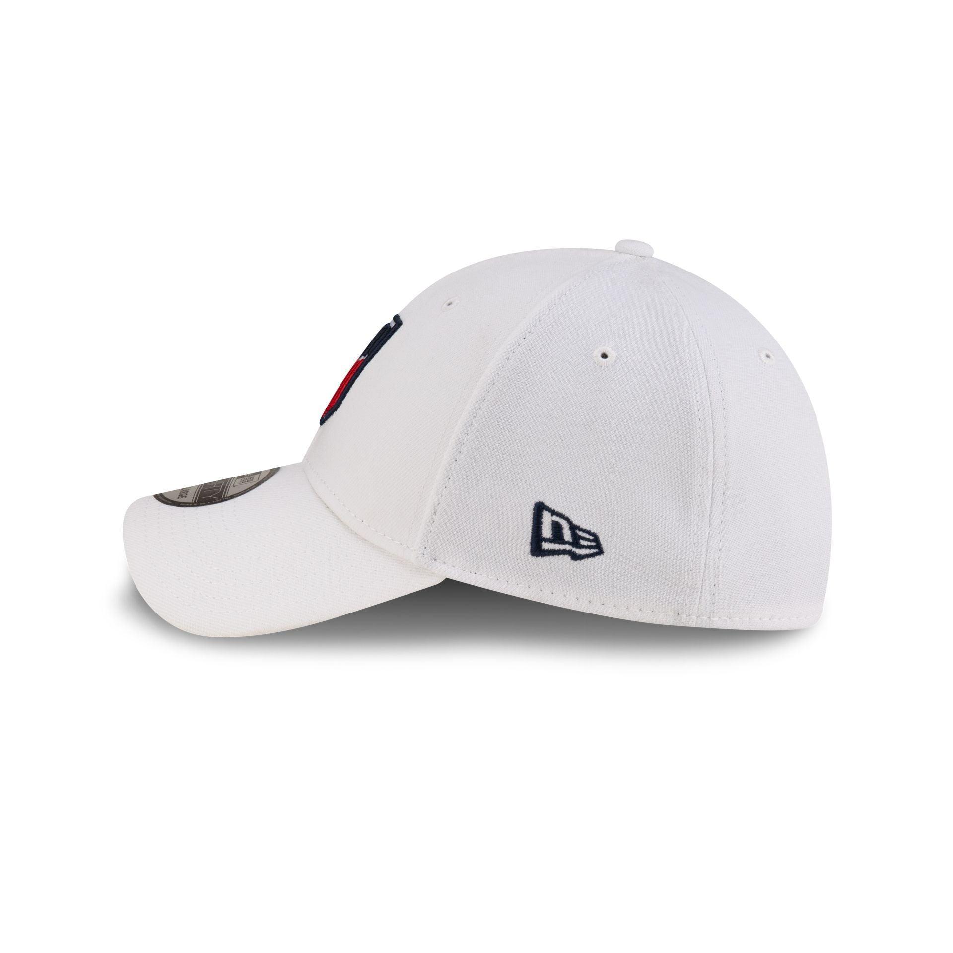 US Soccer White 39THIRTY Stretch Fit Hat Male Product Image