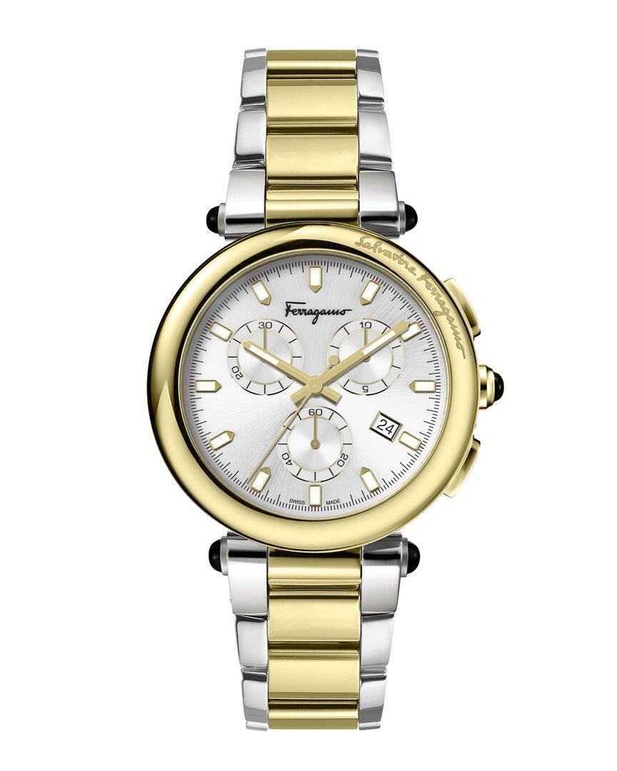 FERRAGAMO Idillio Chrono Watch In Gold Product Image