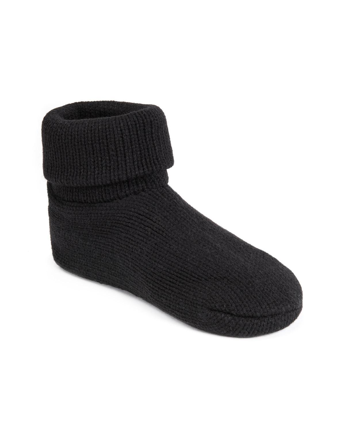 Womens Softones By Muk Luks Cuffed Slipper Socks Product Image