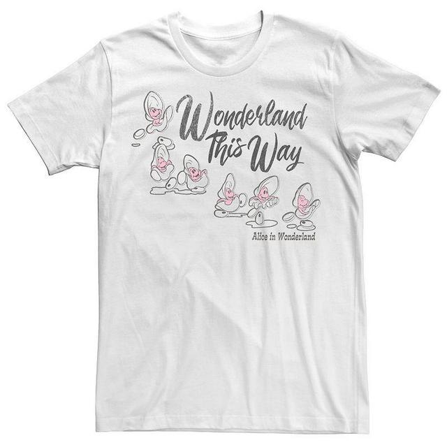 Disneys Alice In Wonderland Baby Oysters Movie Quote Mens Tee Product Image