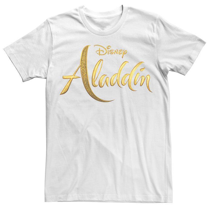 Disneys Aladdin Mens Logo Graphic Tee Product Image