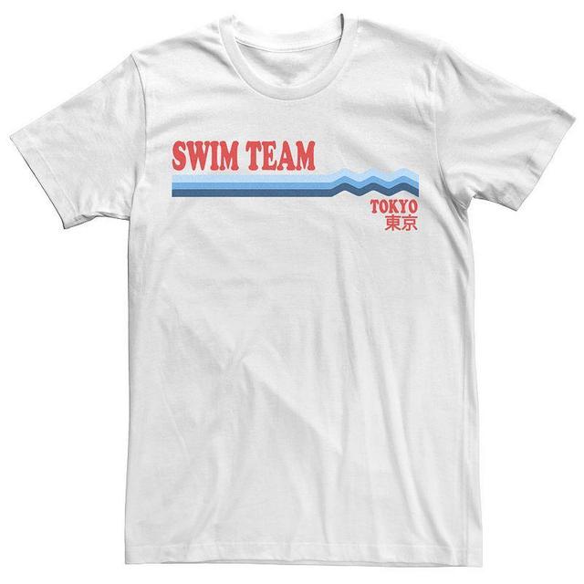 Mens Swim Team Tokyo Lines Tee Product Image