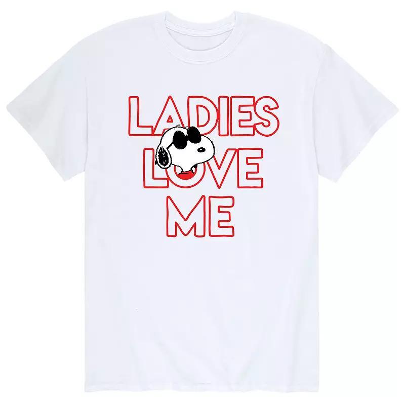 Mens Peanuts Ladies Love Tee Product Image