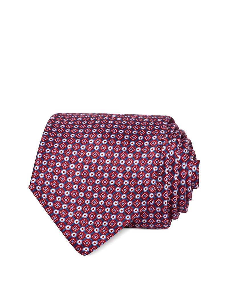 The Mens Store at Bloomingdales Geometric Print Silk Classic Tie - 100% Exclusive Product Image