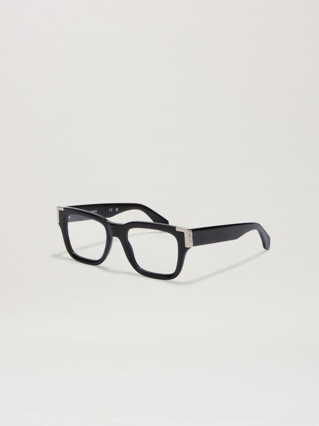 Style 11 Eyewear in black  - Palm Angels® Official  Product Image