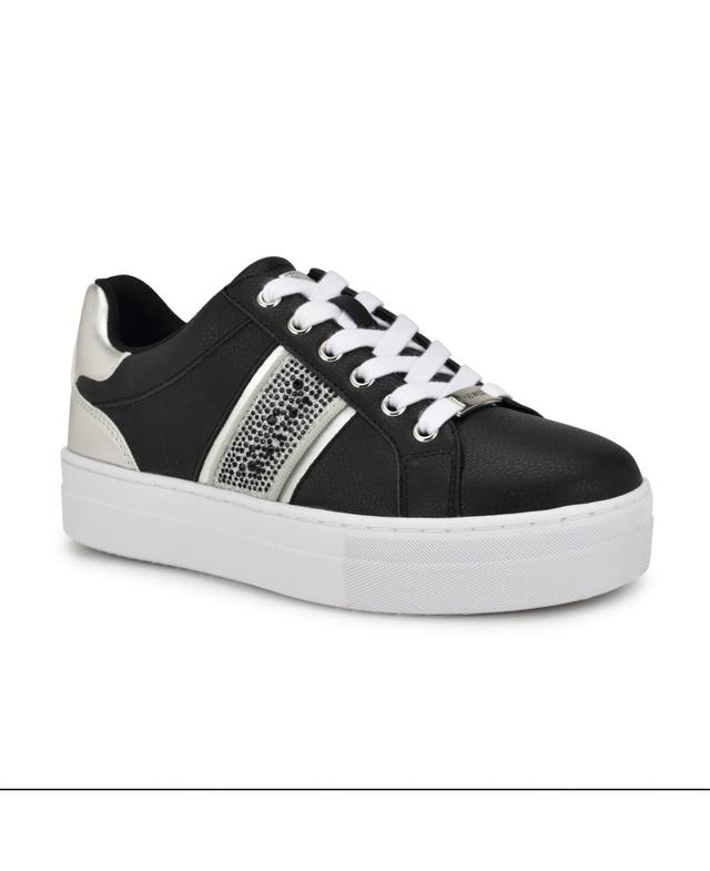 Nine West Gator Womens Platform Sneakers Product Image