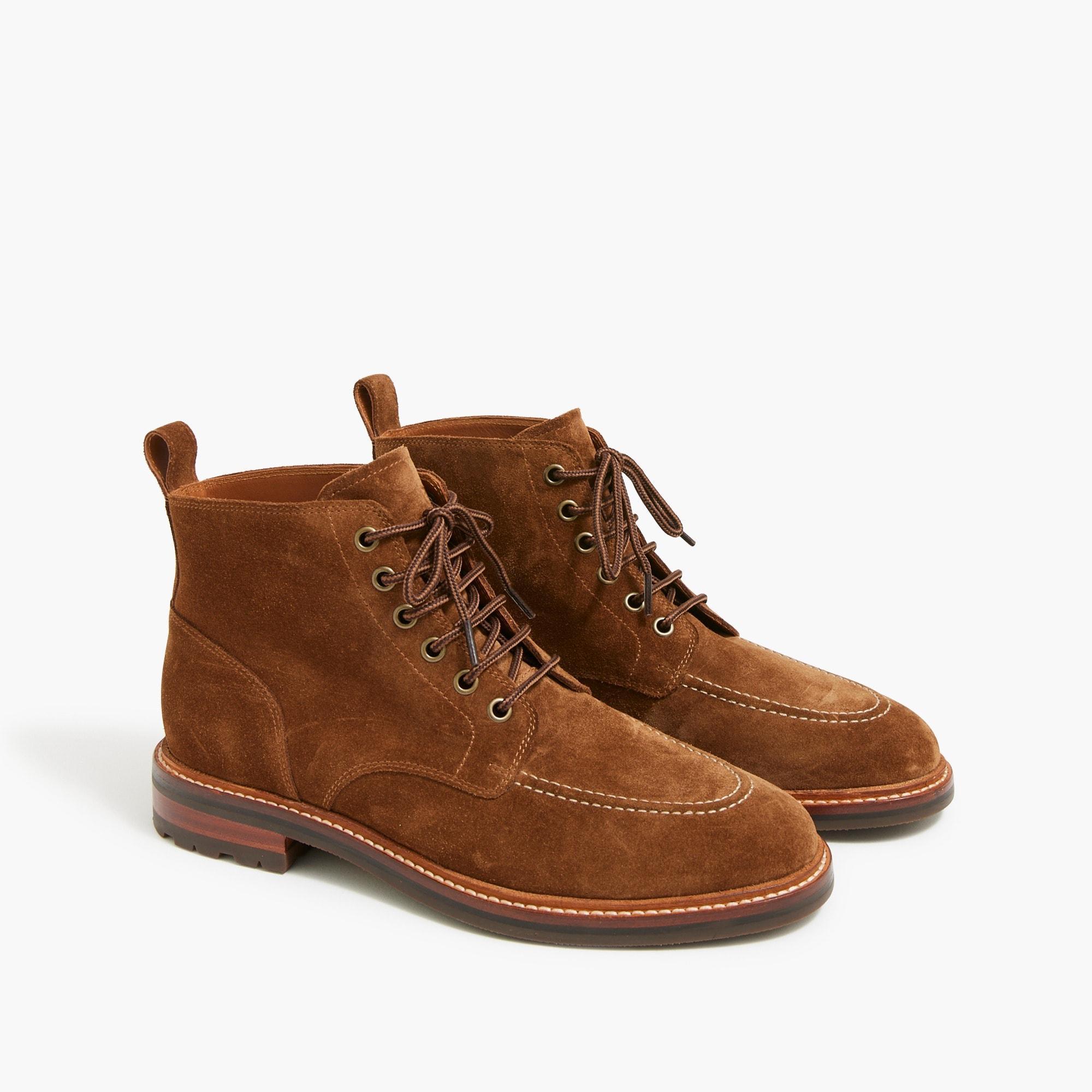 Suede lace-up boots product image