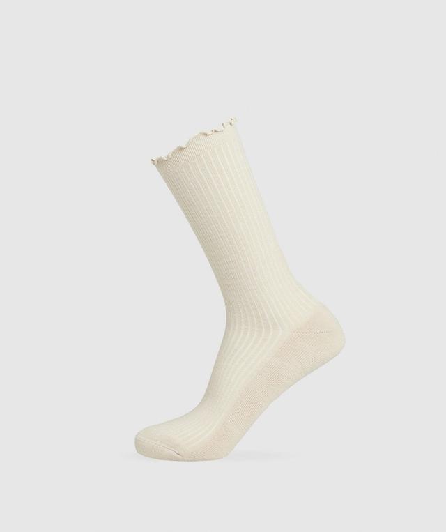 Frill Crew Single Sock Product Image