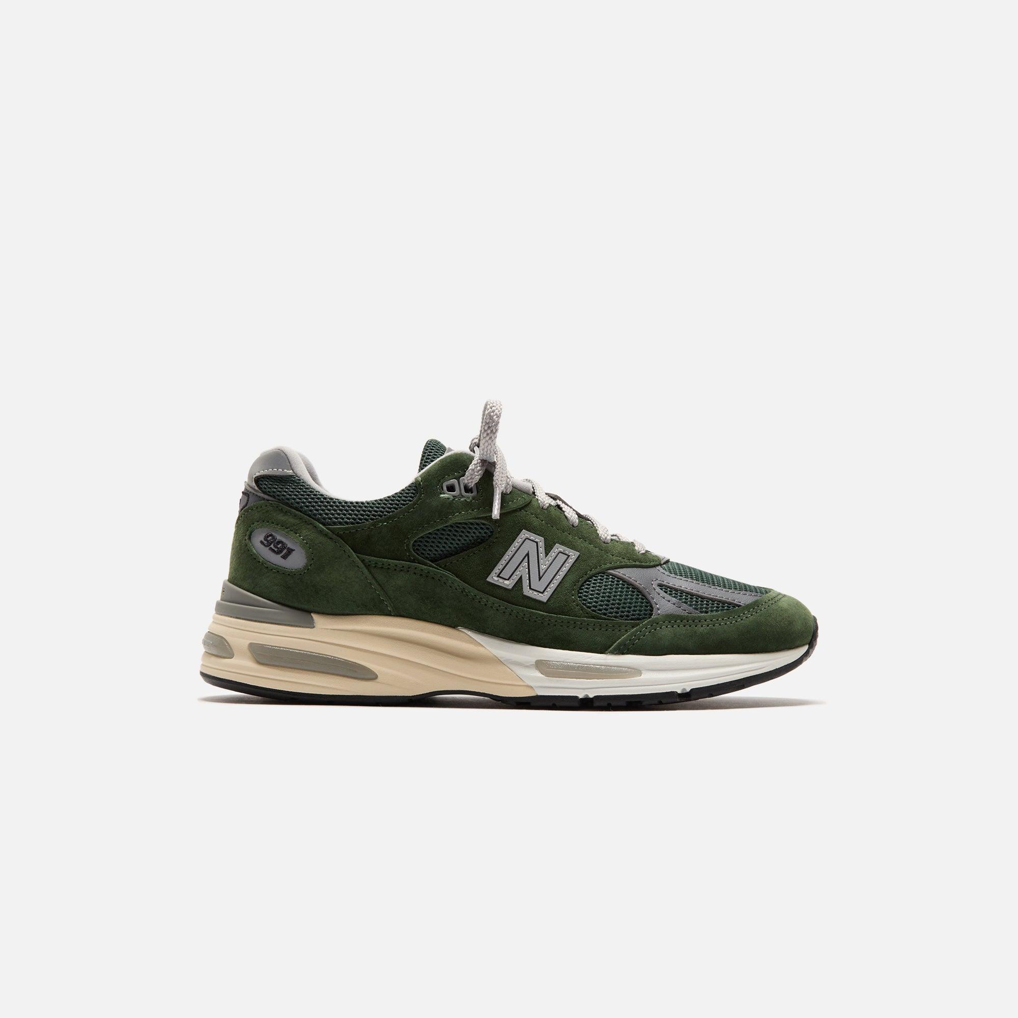 New Balance Made in UK 991v2 - Kombu Green / Grey Male Product Image