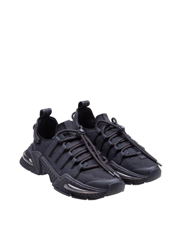 DOLCE & GABBANA Airmaster Sneakers In Black Nylon Product Image