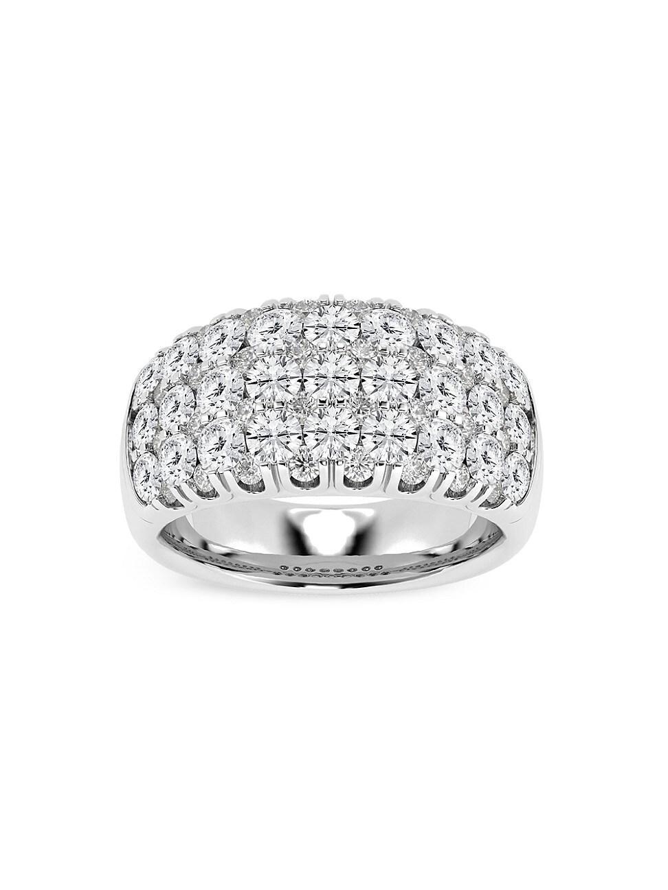 Womens Platinum & 3 TCW Natural Diamond Ring Product Image