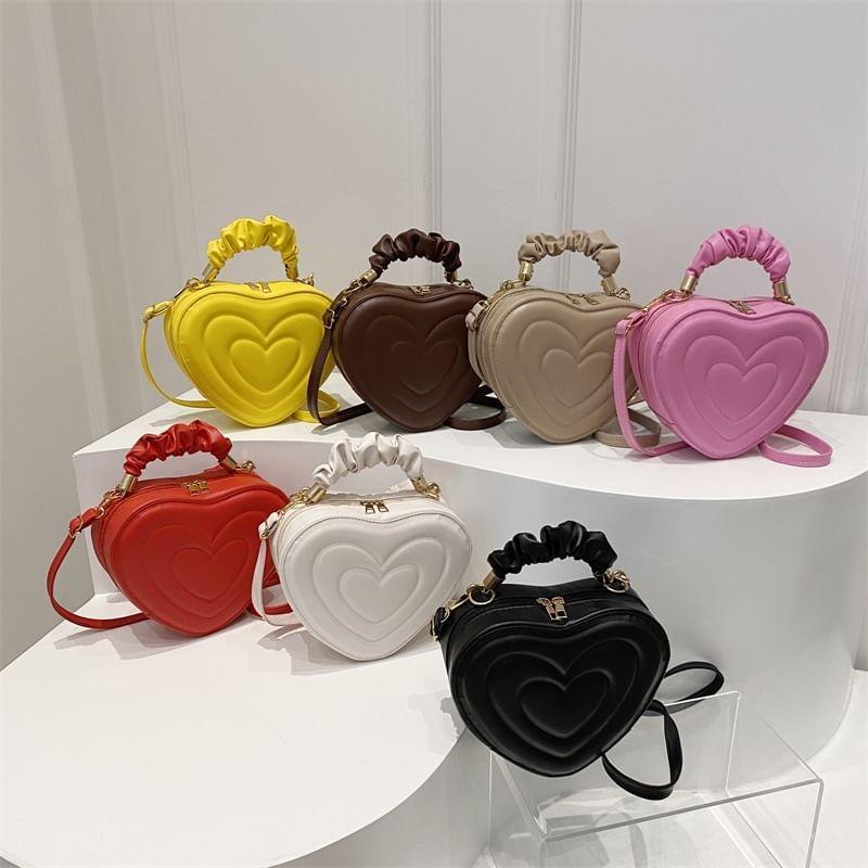 Heart Top Handle Crossbody Bag Product Image