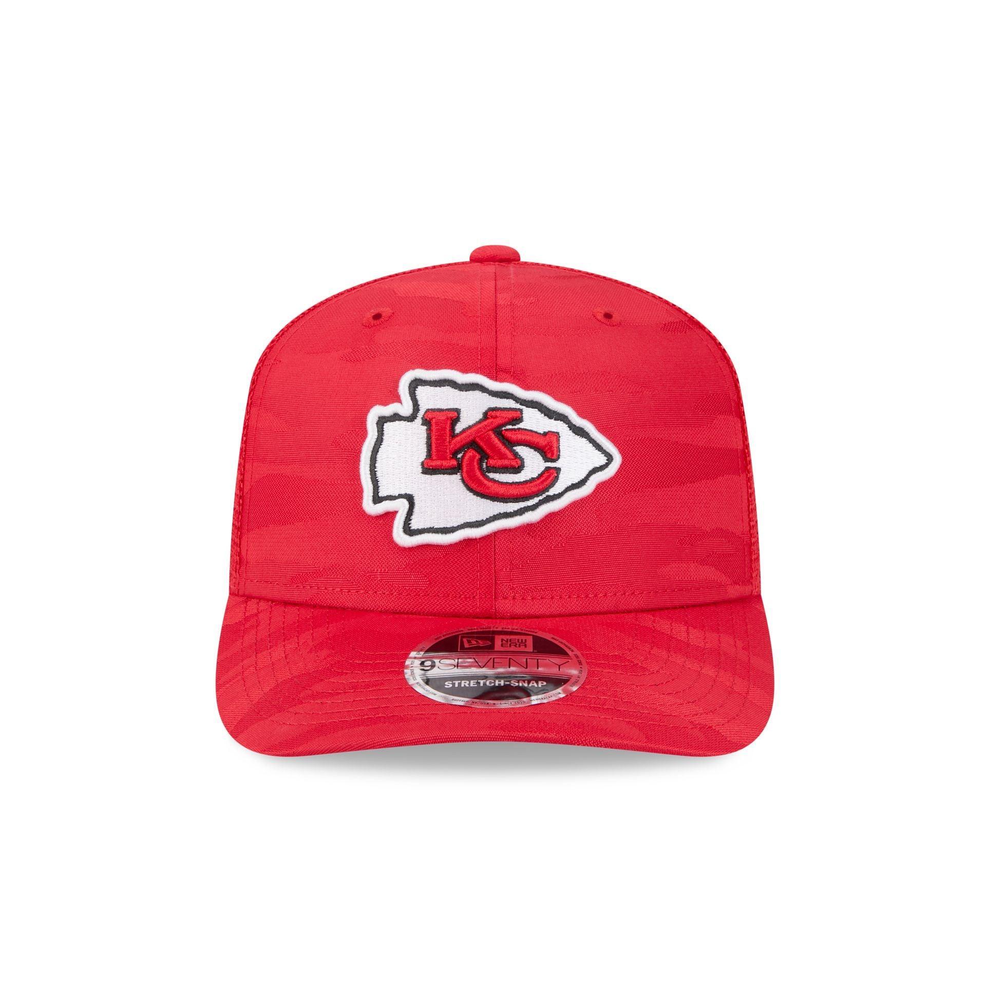 Kansas City Chiefs Camo 9SEVENTY Trucker Stretch-Snap Hat Male Product Image