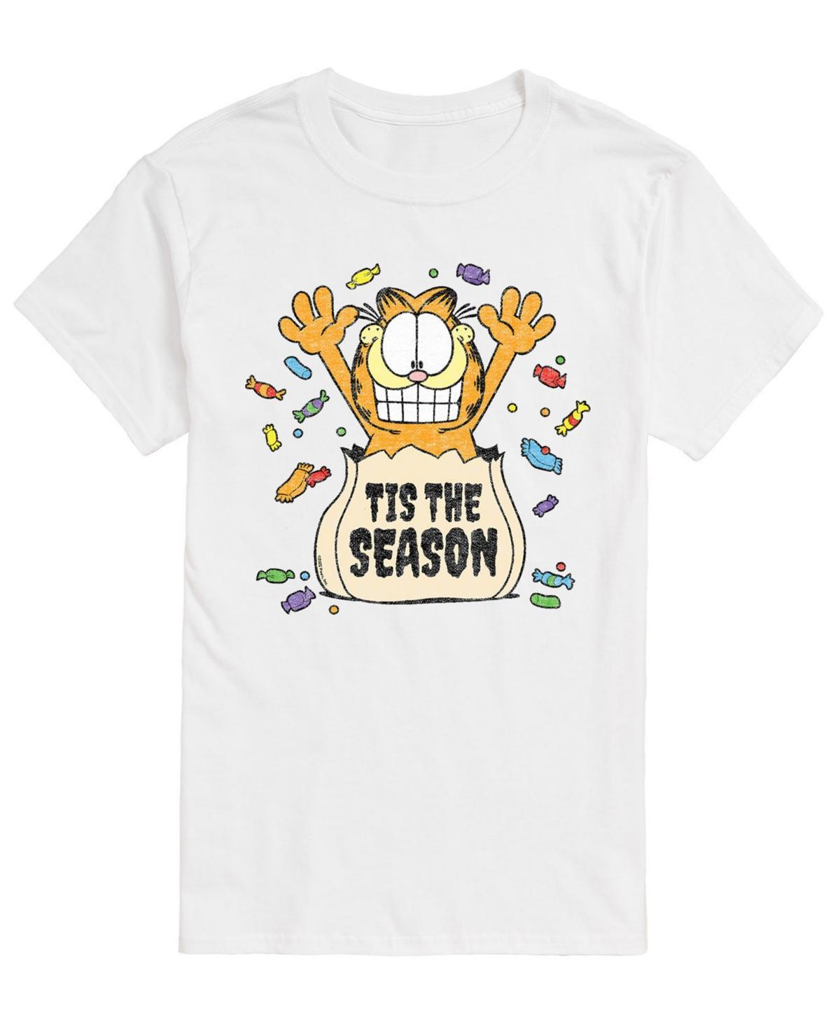 Airwaves Mens Garfield Tis The Season T-shirt Product Image