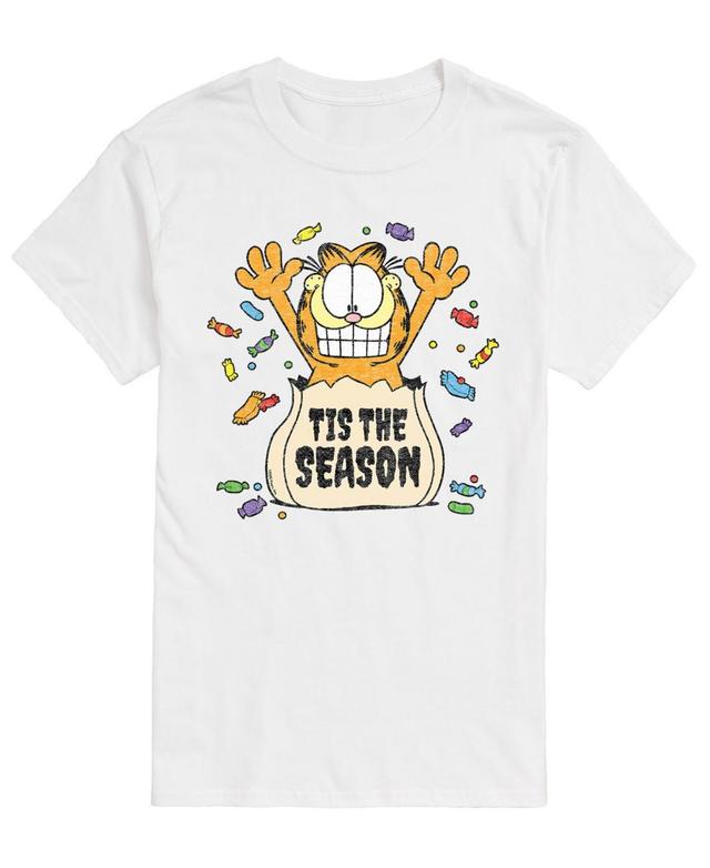 Airwaves Mens Garfield Tis The Season T-shirt Product Image