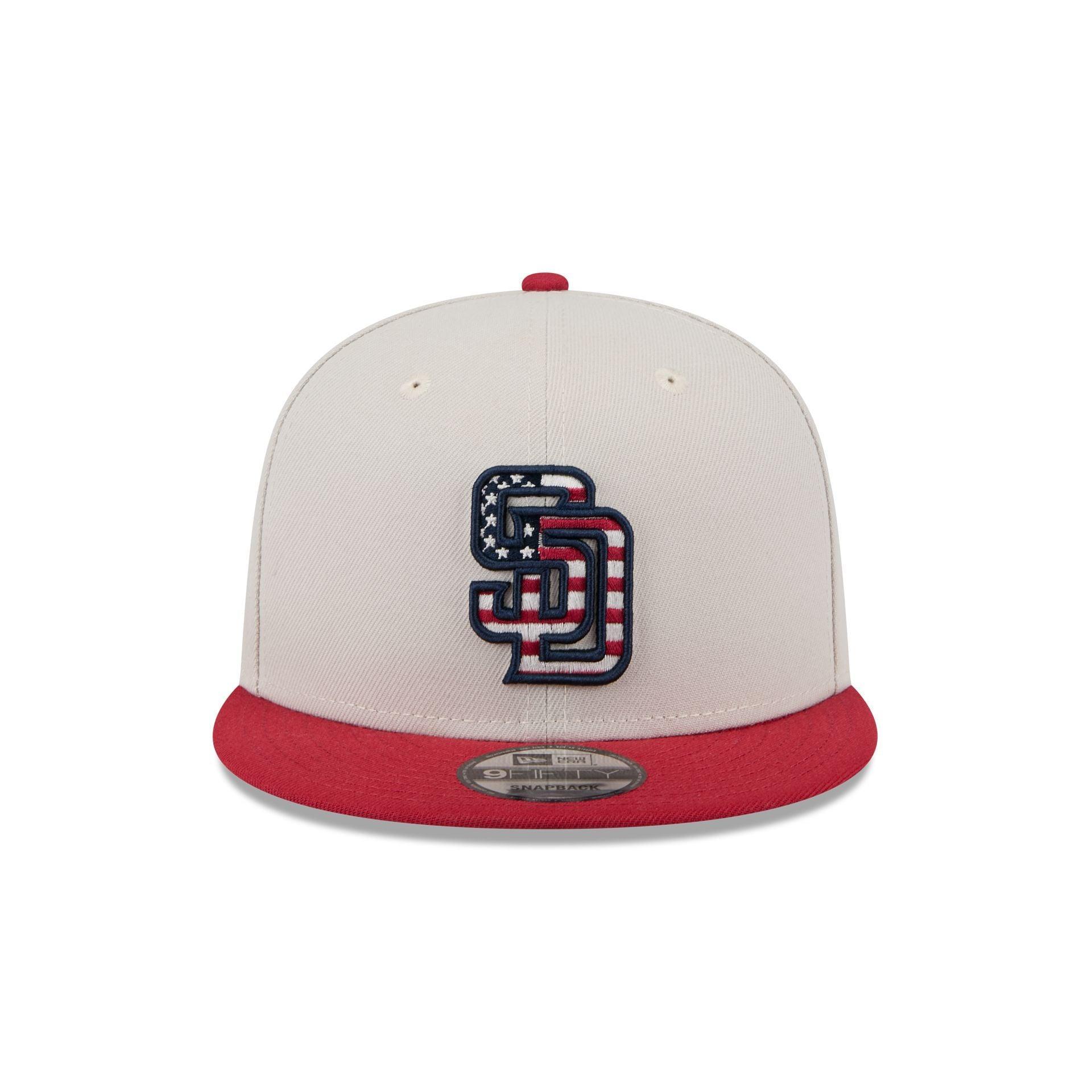 San Diego Padres Independence Day 2024 9FIFTY Snapback Hat Male Product Image