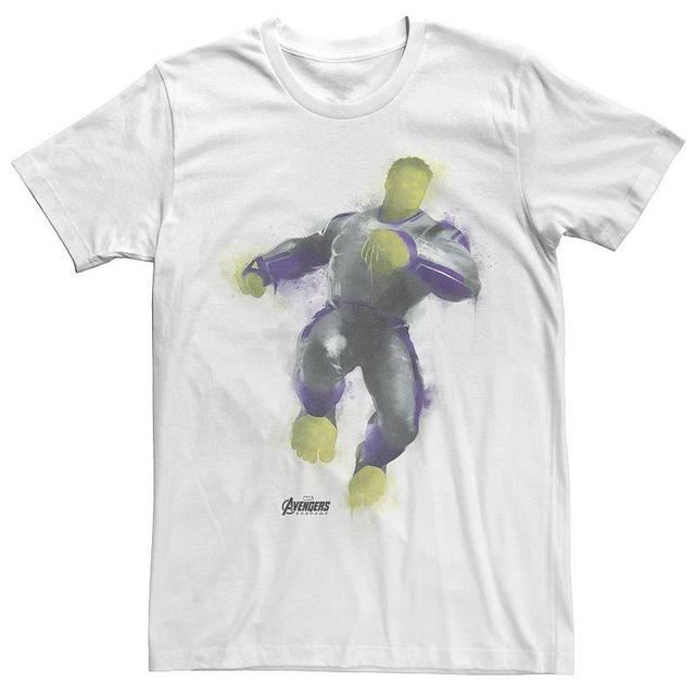 Mens Marvel Avengers Endgame Hulk Spray Paint Pose Graphic Tee Product Image