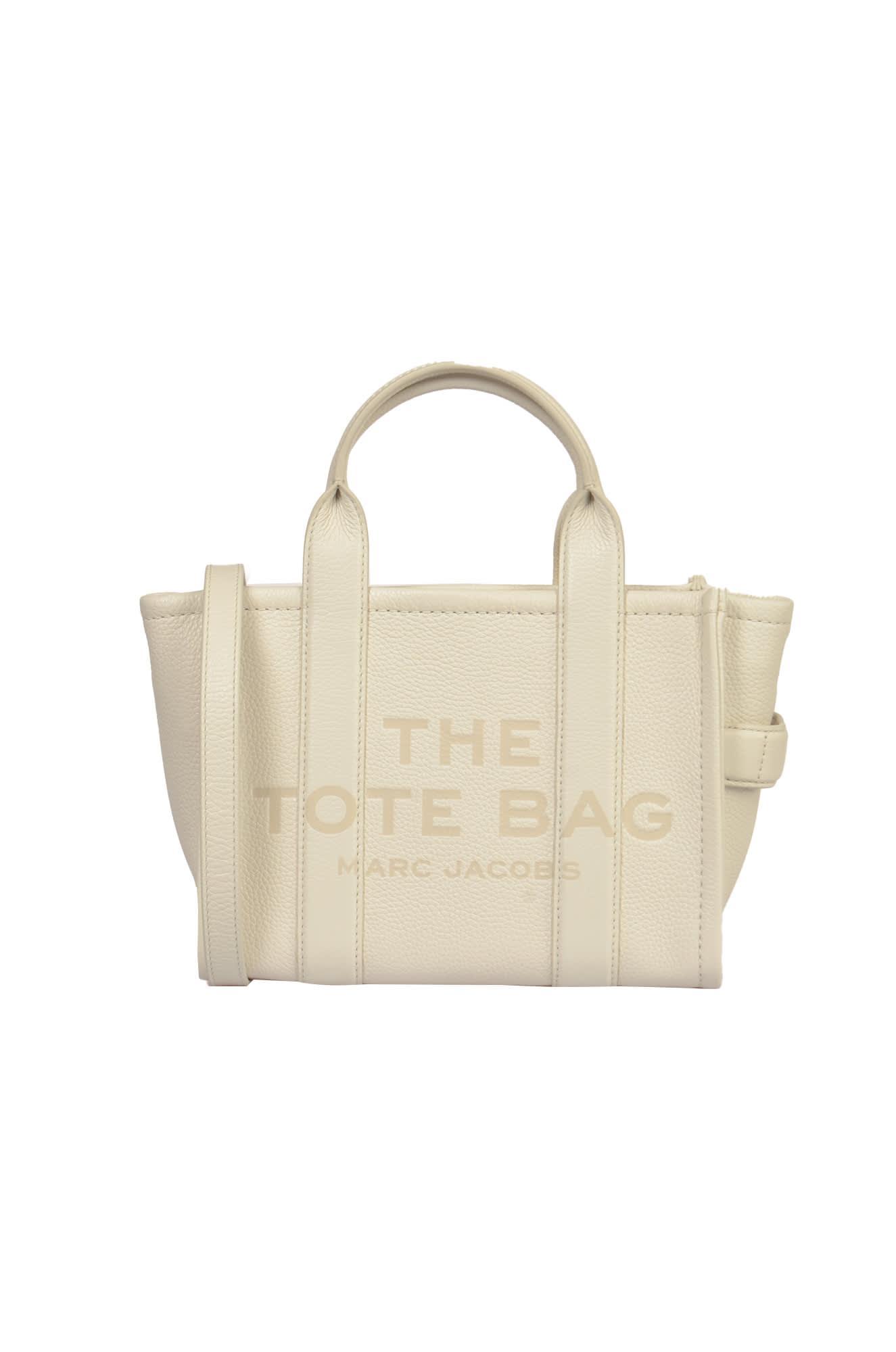 MARC JACOBS The Tote Bag Mini Tote In White Product Image