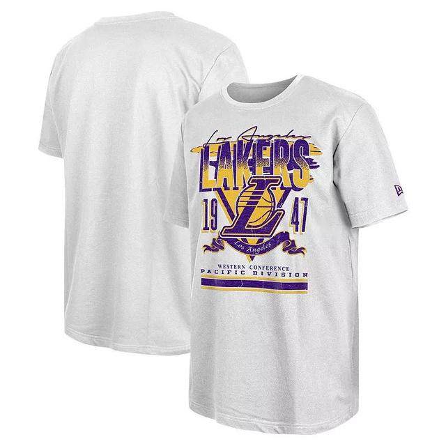 New Era Mens LA Lakers Sport Class T-Shirt Product Image