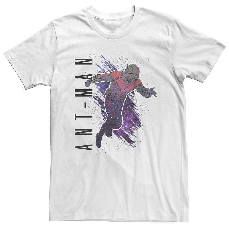 Big & Tall Marvel Avengers Endgame Ant-Man Galaxy Paint Tee, Mens Product Image