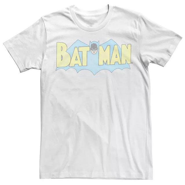 Mens Batman Retro Cartoon Style Logo Tee Product Image