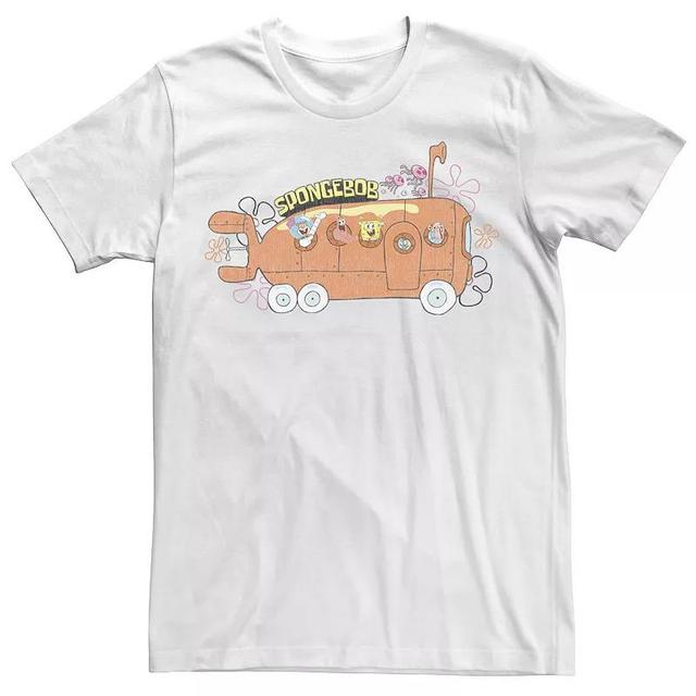 Big & Tall SpongeBob SquarePants Bikini Bottom Bus Tee, Mens Product Image