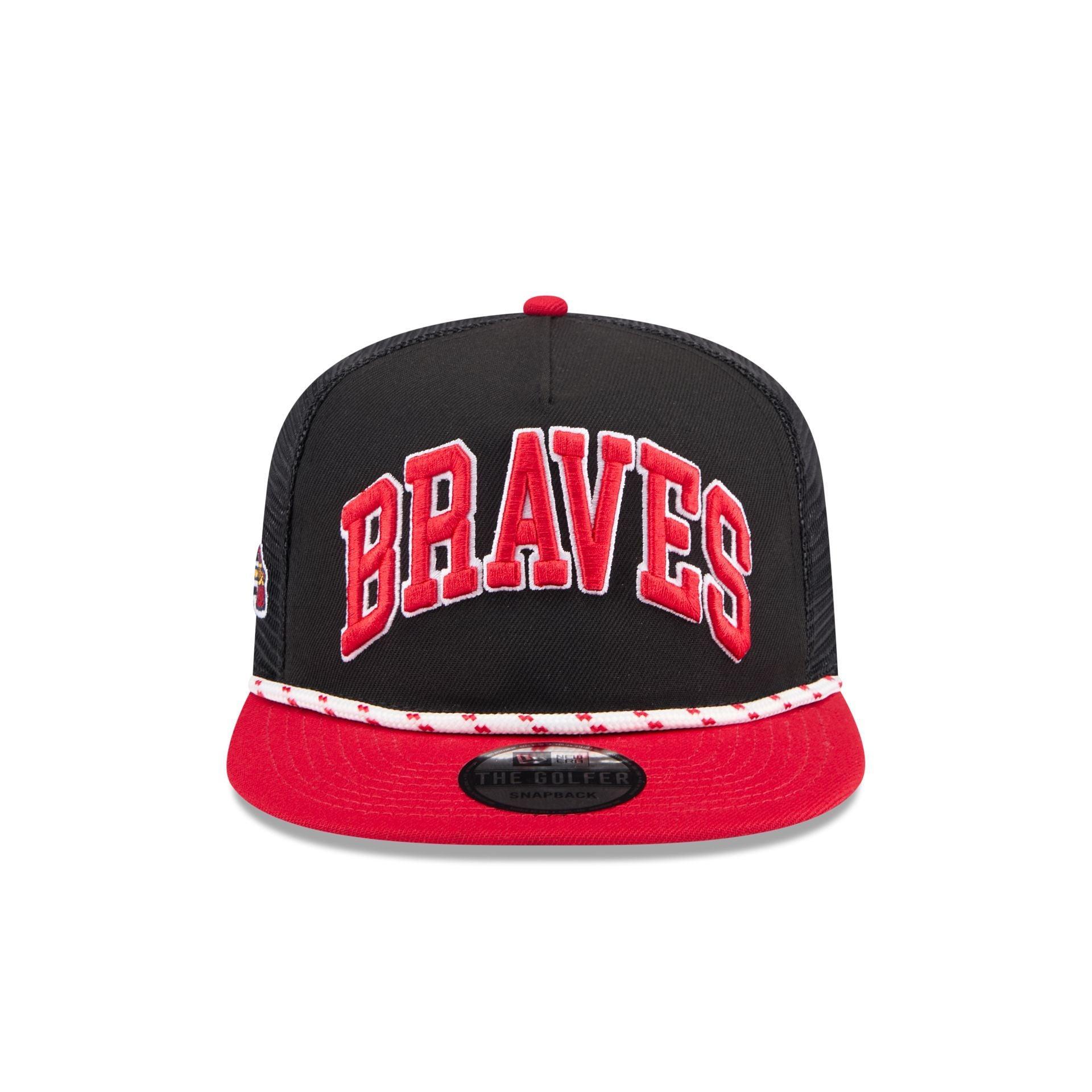 Atlanta Braves Throwback Golfer Hat Male Product Image