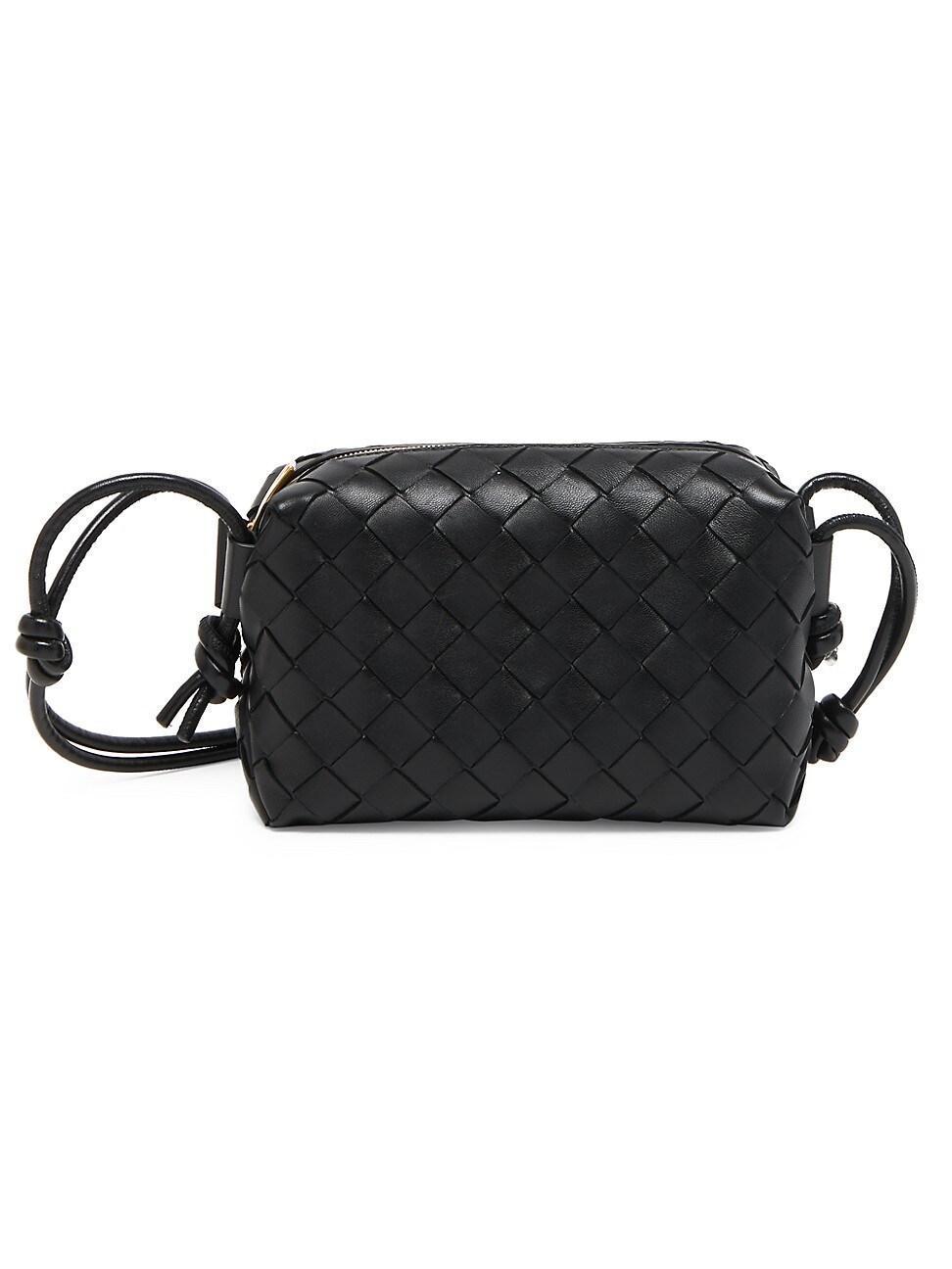 Bottega Veneta Small Intrecciato Leather Crossbody Bag Product Image