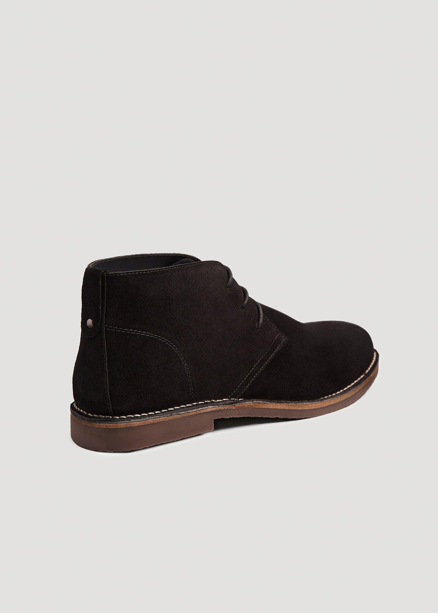 Tall Men's Chukka Boots in Black Male Product Image