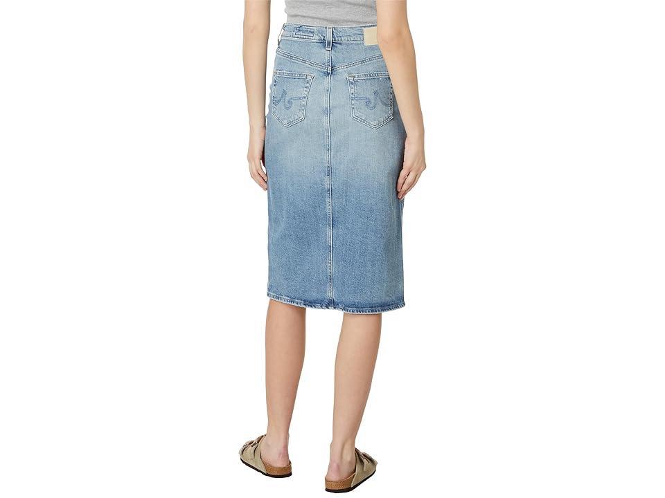 Ag Alicia Denim Midi Skirt Product Image