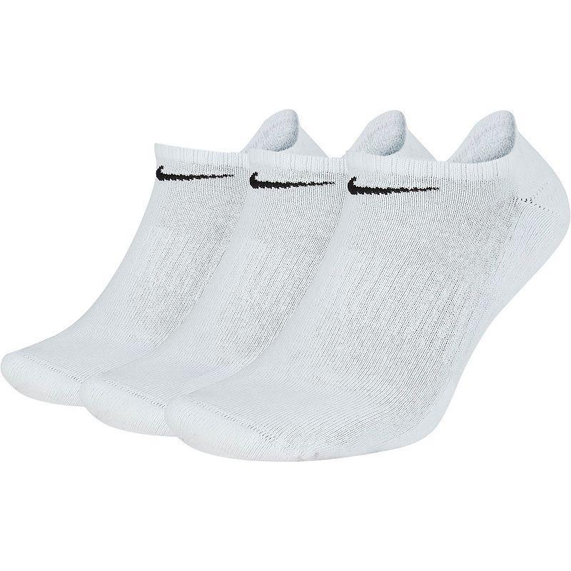 Womens Nike 3-Pack Everyday Cushioned No-Show Socks Neutral Product Image