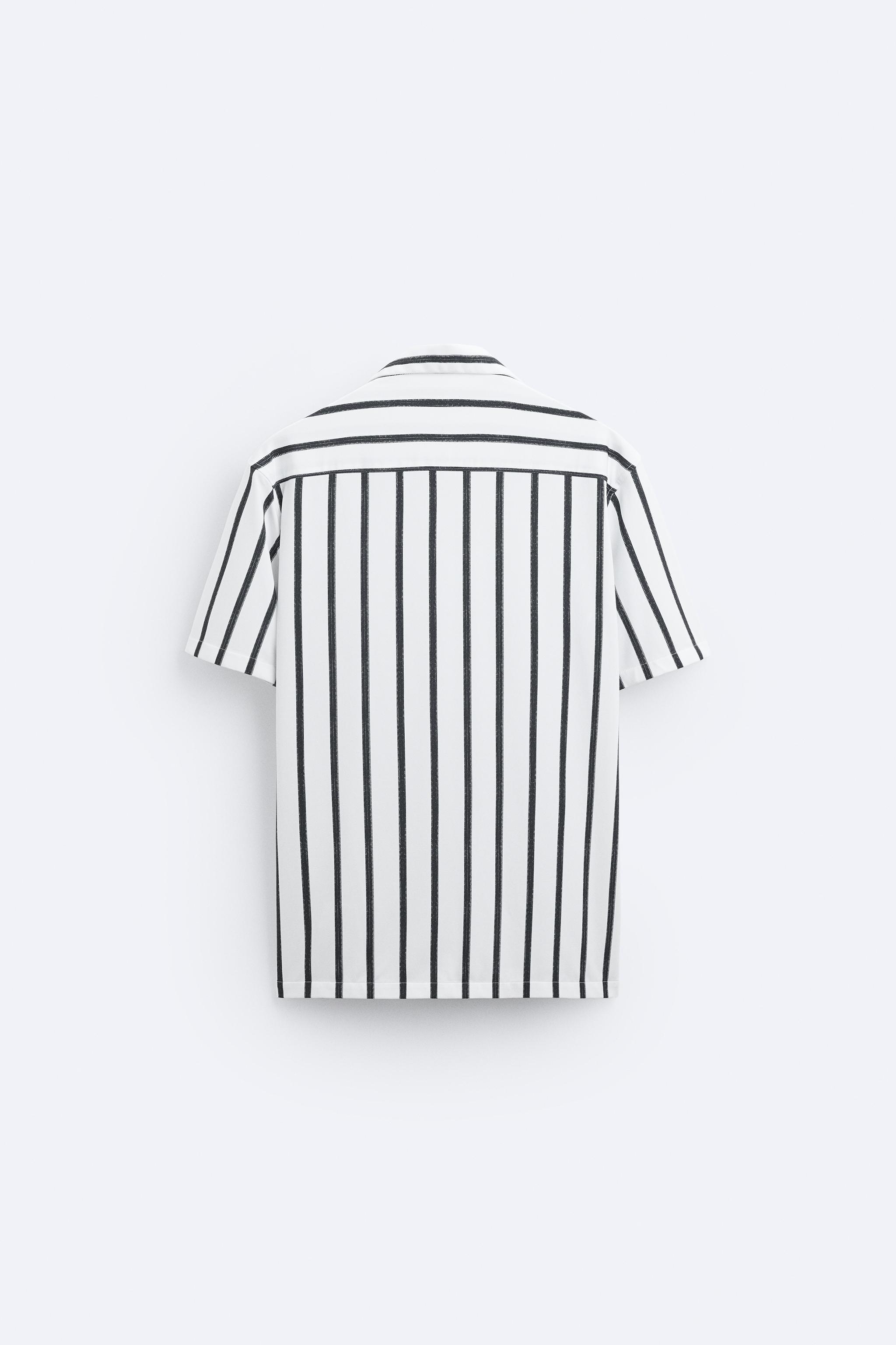 STRIPED STRETCH SHIRT Product Image