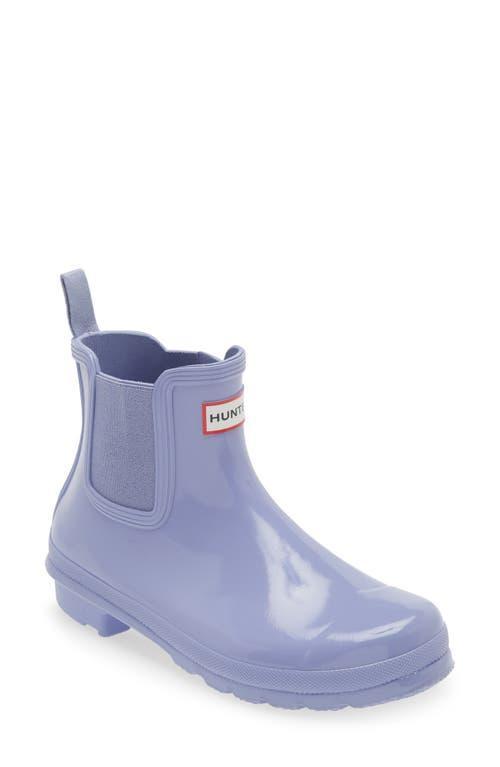 Hunter Womens Original Gloss Chelsea Rain Boots Product Image