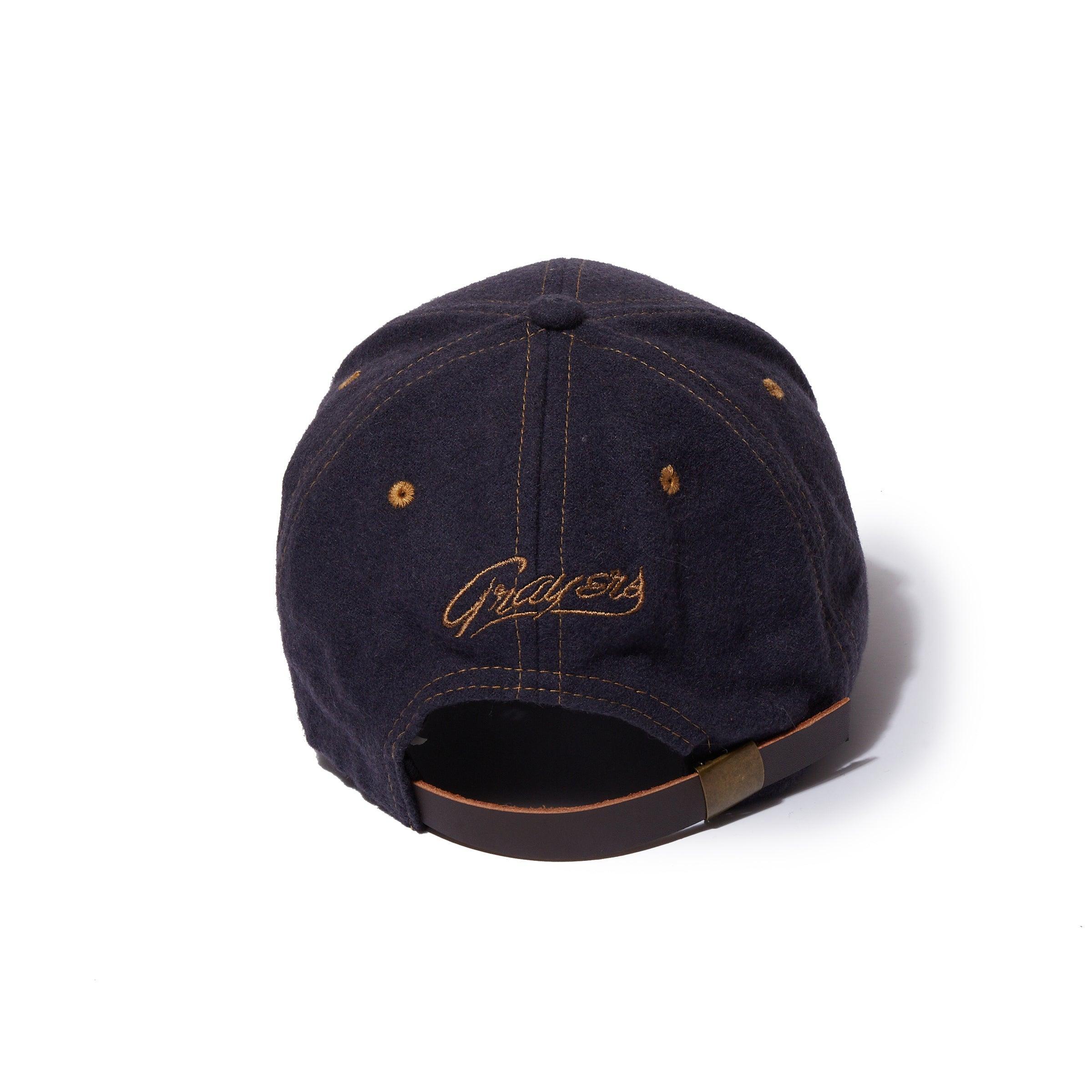 Grayers Logo Wool Baseball Cap - Slate Product Image