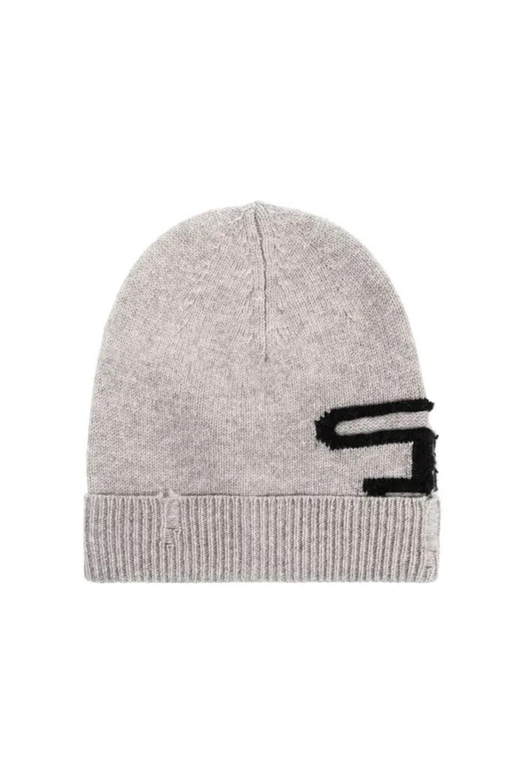 K-peel Wool Beanie In Grey Product Image