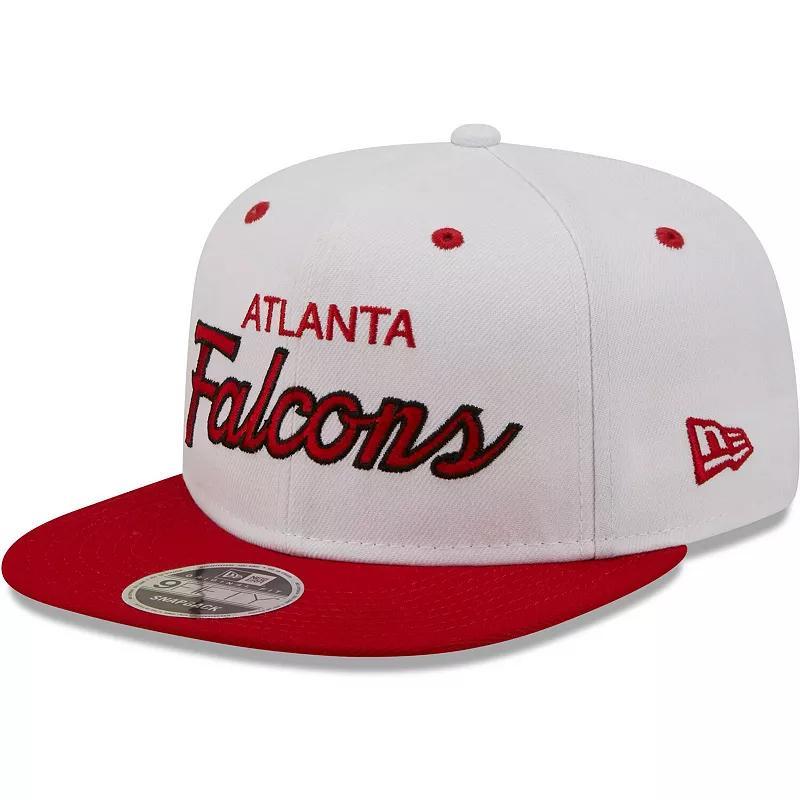 Mens New Era /Red Atlanta Falcons Sparky Original 9FIFTY Snapback Hat Product Image