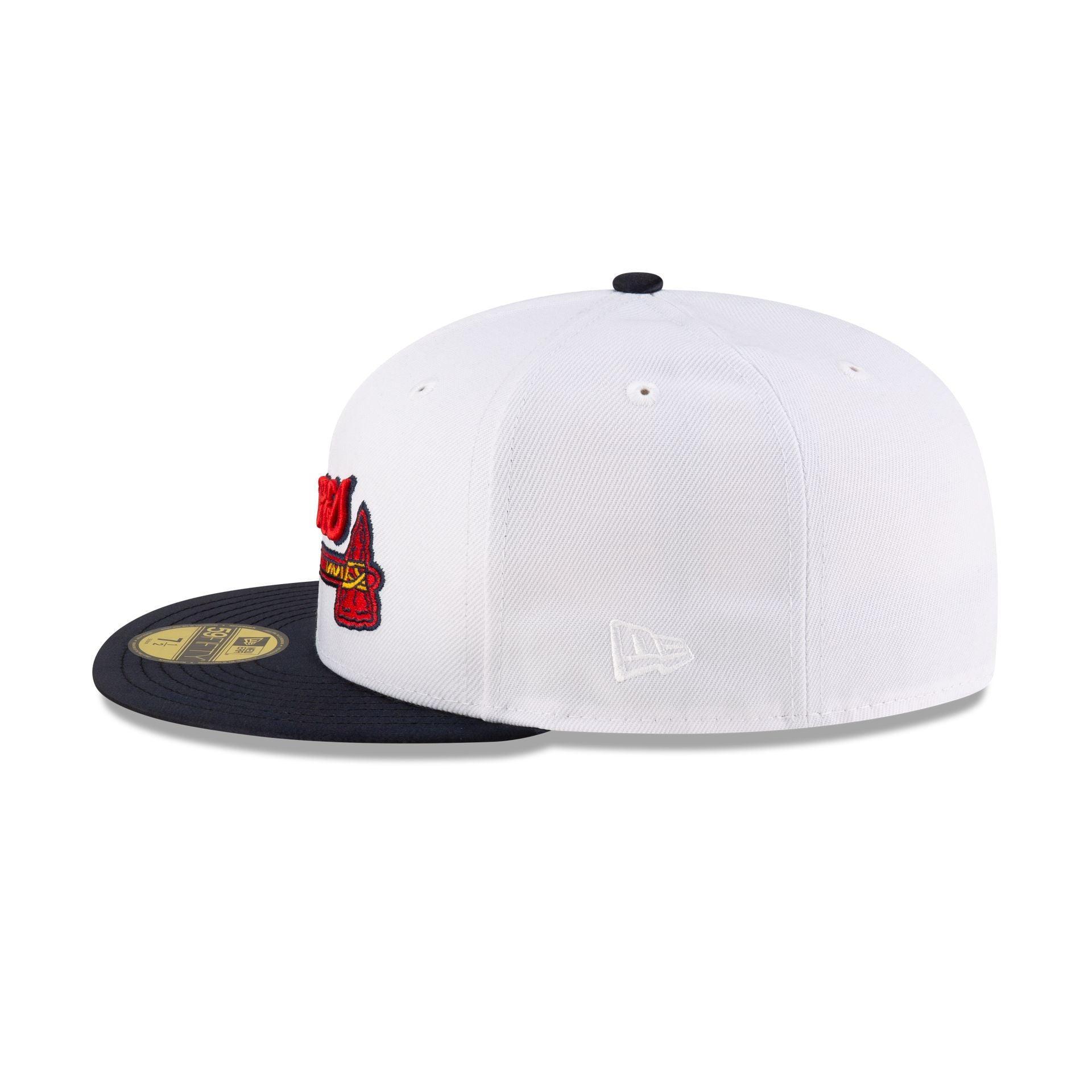 Just Caps Hall of Fame Atlanta Braves 59FIFTY Fitted Hat Male Product Image