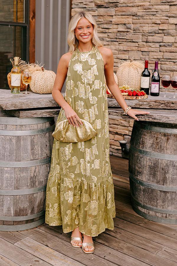 Red Carpet Spotlight Floral Maxi Dress product image