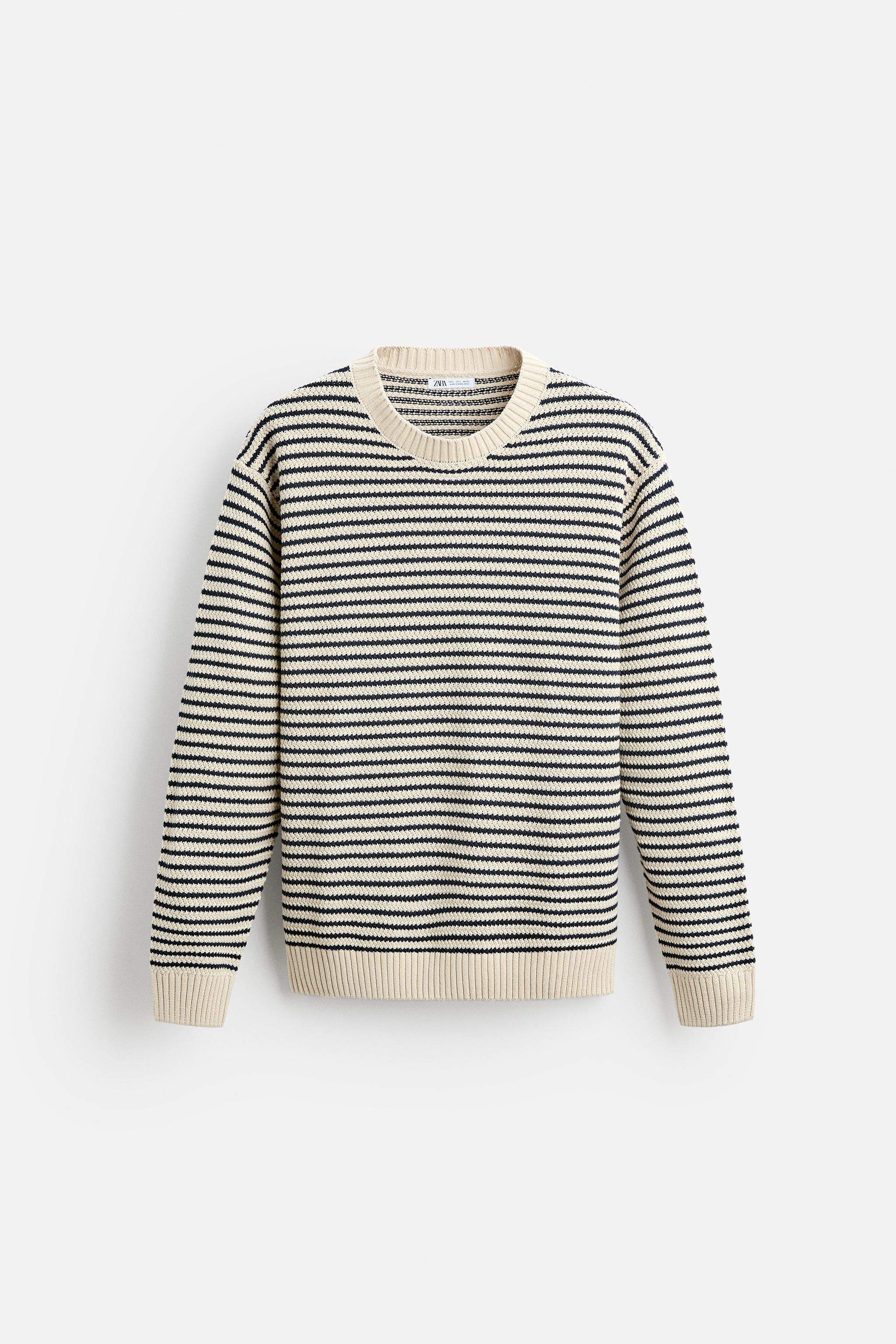 STRIPED JACQUARD SWEATER Product Image