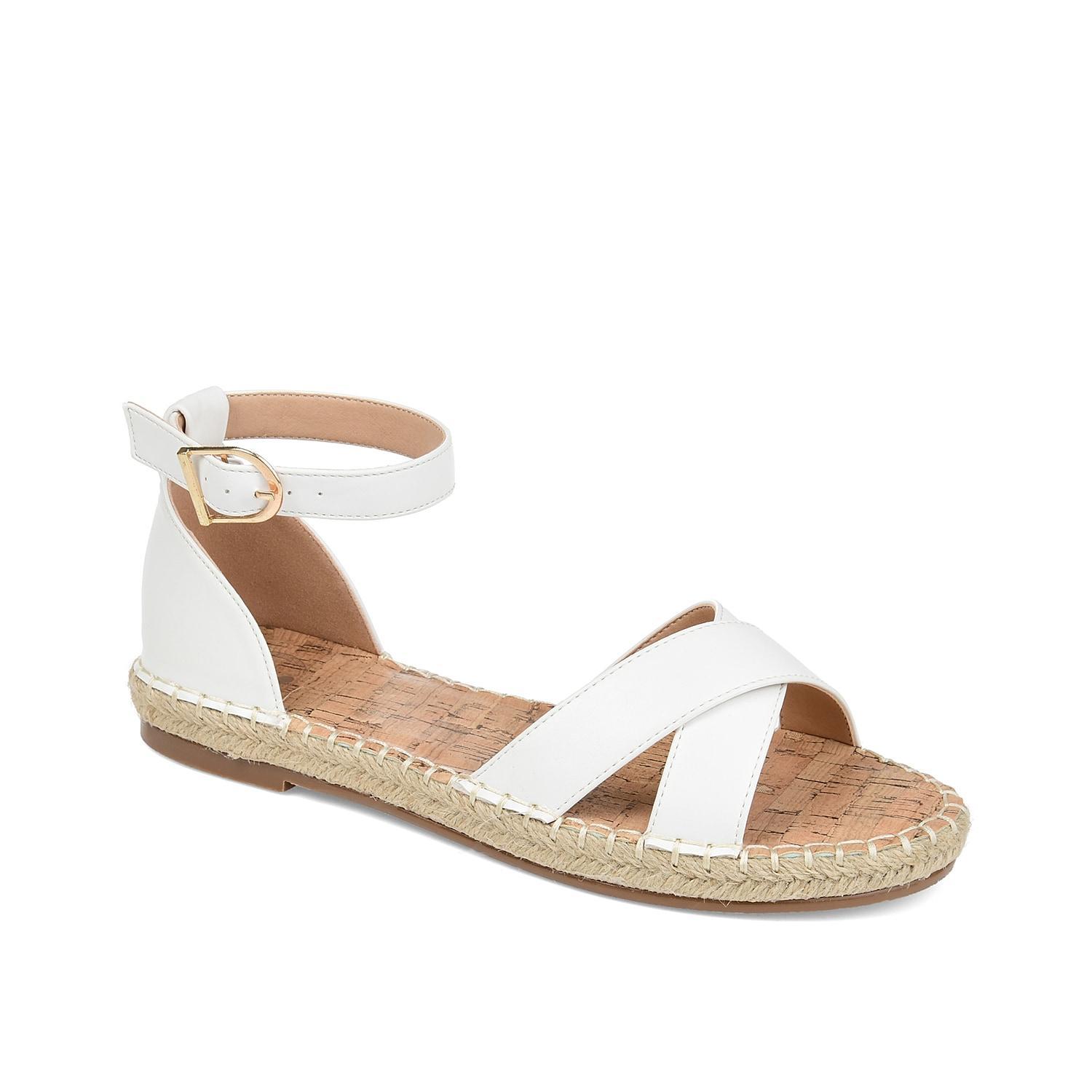 Journee Collection Lyddia Espadrille Sandal | Womens | | | Sandals | Ankle Strap | Espadrille | Flat Product Image