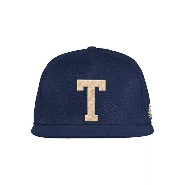 Mens adidas Georgia Tech Yellow Jackets On-Field Baseball Fitted Hat Blue Product Image