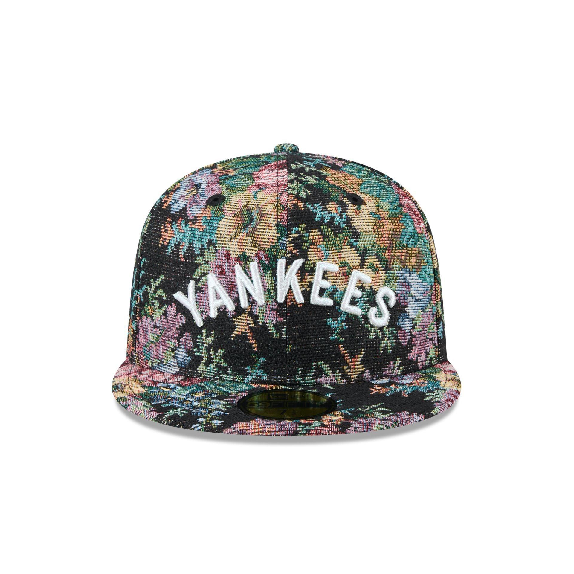 New York Yankees Jacquard Pattern 59FIFTY Fitted Hat Male Product Image